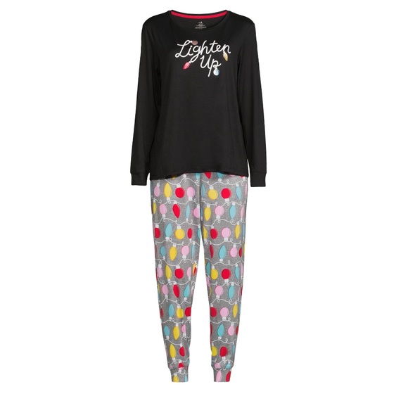 Secret Treasures Other - NWT Secret Treasures “lighten up” 2pc Women's Long Sleeve & Jogger pajama Set